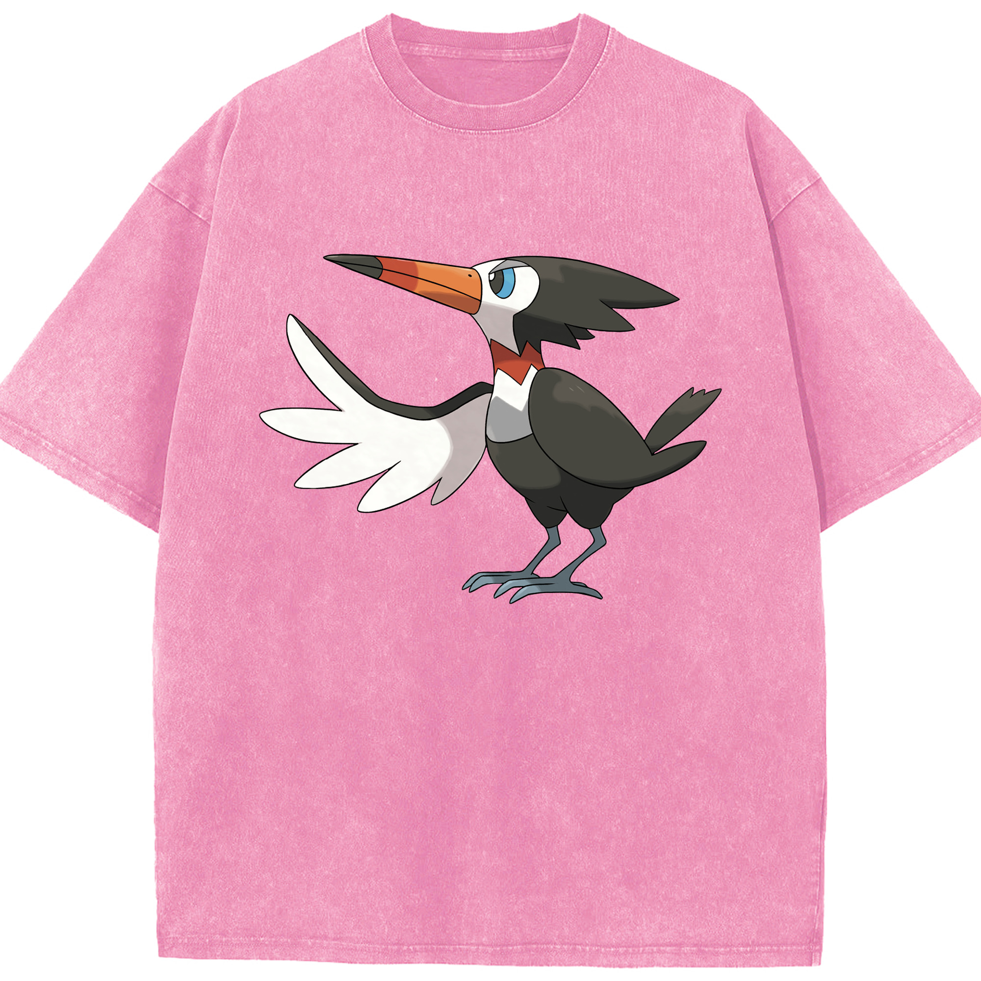 （画像用） ポケットモンスター Pokémon 綿100% ヴィンテージ風 半袖Tシャツ（フロントプリント）